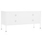 vidaXL TV-Schrank Weiß 105x35x50 cm Stahl vidaXL TV-Schrank Weiß 105x35x50 cm Stahl