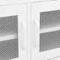 vidaXL TV-Schrank Weiß 105x35x50 cm Stahl vidaXL TV-Schrank Weiß 105x35x50 cm Stahl
