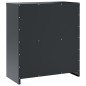 vidaXL Aktenschrank Anthrazit 79x40x90 cm Stahl vidaXL Aktenschrank Anthrazit 79x40x90 cm Stahl