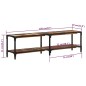 vidaXL TV-Schrank 150x30x41 cm Altholz Massiv vidaXL TV-Schrank 150x30x41 cm Altholz Massiv
