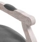 vidaXL Esszimmerstuhl Dunkelgrau 54x56x96,5 cm Samt