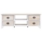 vidaXL TV-Schrank 108x30x40 cm Massivholz Paulownia vidaXL TV-Schrank 108x30x40 cm Massivholz Paulownia