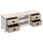 vidaXL TV-Schrank 108x30x40 cm Massivholz Paulownia vidaXL TV-Schrank 108x30x40 cm Massivholz Paulownia