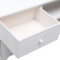 vidaXL TV-Schrank Weiß 108x30x40 cm Massivholz Paulownia vidaXL TV-Schrank Weiß 108x30x40 cm Massivholz Paulownia