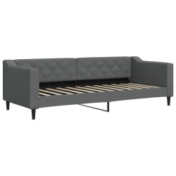 vidaXL Tagesbett Dunkelgrau 80x200 cm Stoff