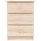vidaXL Nachttisch ALTA Natur 41x35x55,5 cm Massivholz Kiefer vidaXL Nachttisch ALTA Natur 41x35x55,5 cm Massivholz Kiefer