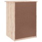 vidaXL Nachttisch ALTA Natur 41x35x55,5 cm Massivholz Kiefer vidaXL Nachttisch ALTA Natur 41x35x55,5 cm Massivholz Kiefer