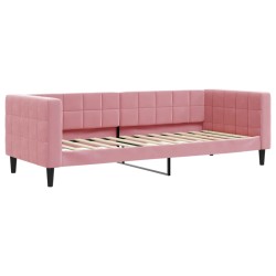vidaXL Tagesbett Rosa 80x200 cm Samt