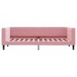 vidaXL Tagesbett Rosa 80x200 cm Samt vidaXL Tagesbett Rosa 80x200 cm Samt