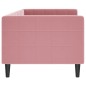 vidaXL Tagesbett Rosa 80x200 cm Samt vidaXL Tagesbett Rosa 80x200 cm Samt