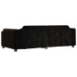vidaXL Tagesbett Schwarz 90x200 cm Stoff vidaXL Tagesbett Schwarz 90x200 cm Stoff