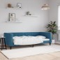 vidaXL Tagesbett Blau 90x200 cm Samt vidaXL Tagesbett Blau 90x200 cm Samt