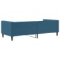 vidaXL Tagesbett Blau 90x200 cm Samt vidaXL Tagesbett Blau 90x200 cm Samt