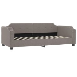 vidaXL Tagesbett Taupe 80x200 cm Stoff