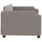 vidaXL Tagesbett Taupe 80x200 cm Stoff vidaXL Tagesbett Taupe 80x200 cm Stoff