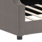 vidaXL Tagesbett Taupe 80x200 cm Stoff vidaXL Tagesbett Taupe 80x200 cm Stoff