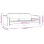 vidaXL Tagesbett Taupe 80x200 cm Stoff vidaXL Tagesbett Taupe 80x200 cm Stoff