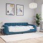 vidaXL Tagesbett Blau 80x200 cm Samt vidaXL Tagesbett Blau 80x200 cm Samt