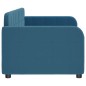 vidaXL Tagesbett Blau 80x200 cm Samt vidaXL Tagesbett Blau 80x200 cm Samt