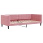vidaXL Tagesbett Rosa 90x200 cm Samt vidaXL Tagesbett Rosa 90x200 cm Samt