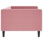 vidaXL Tagesbett Rosa 90x200 cm Samt vidaXL Tagesbett Rosa 90x200 cm Samt