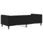 vidaXL Tagesbett Schwarz 90x200 cm Samt vidaXL Tagesbett Schwarz 90x200 cm Samt