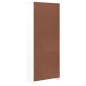 vidaXL Vitrinenschrank ALTA Weiß 77x35x186,5 cm Massivholz Kiefer vidaXL Vitrinenschrank ALTA Weiß 77x35x186,5 cm Massivholz Kiefer
