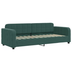 vidaXL Tagesbett Dunkelgrün 80x200 cm Samt