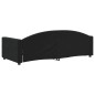 vidaXL Tagesbett Schwarz 90x200 cm Samt vidaXL Tagesbett Schwarz 90x200 cm Samt