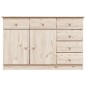 vidaXL Sideboard ALTA 112x35x73 cm Massivholz Kiefer vidaXL Sideboard ALTA 112x35x73 cm Massivholz Kiefer