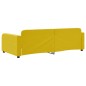 vidaXL Tagesbett Gelb 100x200 cm Samt vidaXL Tagesbett Gelb 100x200 cm Samt