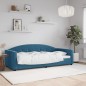 vidaXL Tagesbett Blau 90x200 cm Samt vidaXL Tagesbett Blau 90x200 cm Samt