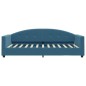 vidaXL Tagesbett Blau 90x200 cm Samt vidaXL Tagesbett Blau 90x200 cm Samt