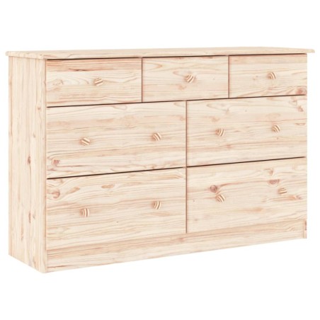 vidaXL Kommode ALTA 112x35x73 cm Massivholz Kiefer