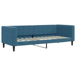 vidaXL Tagesbett Blau 80x200 cm Samt