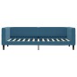 vidaXL Tagesbett Blau 80x200 cm Samt vidaXL Tagesbett Blau 80x200 cm Samt
