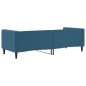 vidaXL Tagesbett Blau 80x200 cm Samt vidaXL Tagesbett Blau 80x200 cm Samt