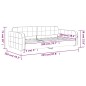vidaXL Tagesbett Rosa 100x200 cm Samt vidaXL Tagesbett Rosa 100x200 cm Samt
