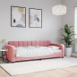 vidaXL Tagesbett Rosa 80x200 cm Samt vidaXL Tagesbett Rosa 80x200 cm Samt