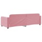 vidaXL Tagesbett Rosa 80x200 cm Samt vidaXL Tagesbett Rosa 80x200 cm Samt