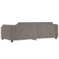 vidaXL Tagesbett Taupe 100x200 cm Stoff vidaXL Tagesbett Taupe 100x200 cm Stoff