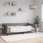 vidaXL Tagesbett Taupe 100x200 cm Stoff vidaXL Tagesbett Taupe 100x200 cm Stoff