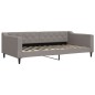 vidaXL Tagesbett Taupe 100x200 cm Stoff vidaXL Tagesbett Taupe 100x200 cm Stoff