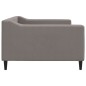 vidaXL Tagesbett Taupe 100x200 cm Stoff vidaXL Tagesbett Taupe 100x200 cm Stoff