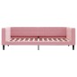 vidaXL Tagesbett Rosa 100x200 cm Samt vidaXL Tagesbett Rosa 100x200 cm Samt
