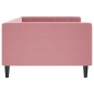 vidaXL Tagesbett Rosa 100x200 cm Samt vidaXL Tagesbett Rosa 100x200 cm Samt