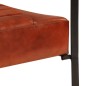 vidaXL Loungesessel Braun 58,5x64x76 cm Echtleder vidaXL Loungesessel Braun 58,5x64x76 cm Echtleder