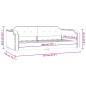 vidaXL Tagesbett Dunkelgrau 100x200 cm Stoff vidaXL Tagesbett Dunkelgrau 100x200 cm Stoff