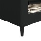 vidaXL Tagesbett Schwarz 90x190 cm Stoff vidaXL Tagesbett Schwarz 90x190 cm Stoff