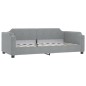 vidaXL Tagesbett Hellgrau 90x200 cm Stoff vidaXL Tagesbett Hellgrau 90x200 cm Stoff